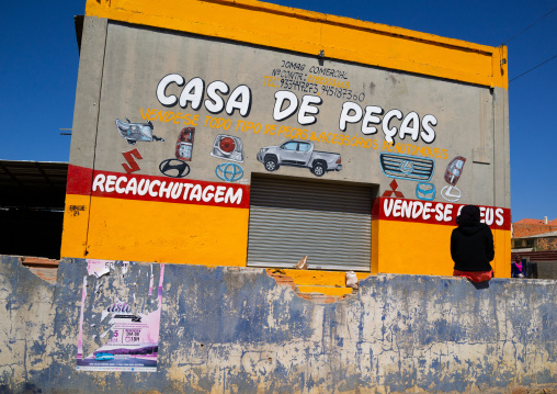 Cars spare parts store, Huila Province, Lubango, Angola