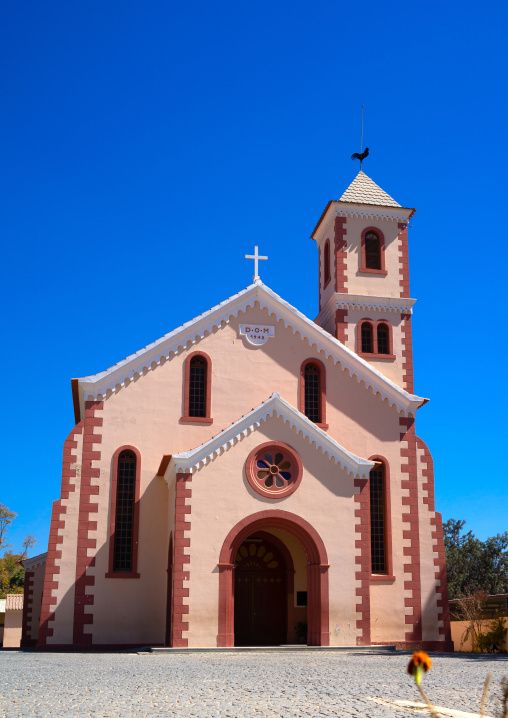 Renovated church, Huila Province, Lubango, Angola