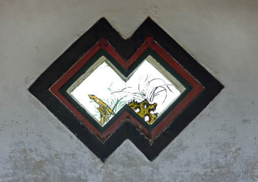 Window With Special Shape In Summer Palace, Beijing, China