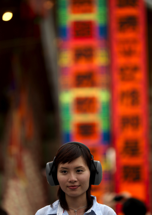 Journalist In She Huo, Cheung Chau, Hong Kong, China