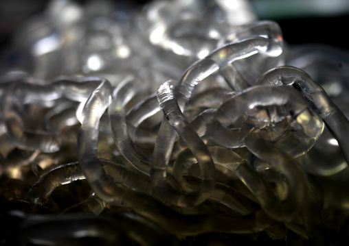 Noodles Transparency, Menglun, Yunnan Province, China