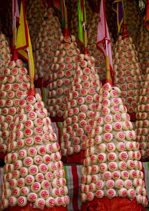 Buns Used In She Huo, Cheung Chau, Hong Kong, China