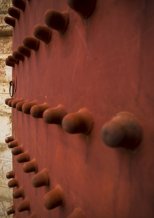 Confucius Temple Red Door, Jianshui, Yunnan Province, China