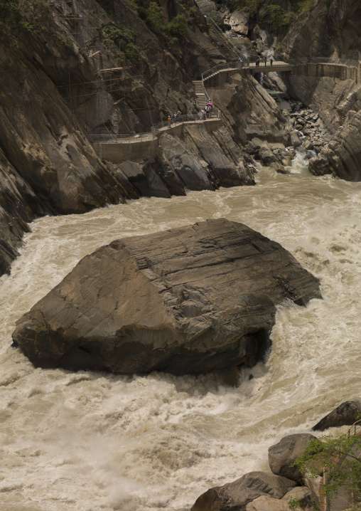 Tiger Leaping Gorge And Jinsha River, Lijiang, Yunnan Province, China