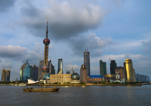 Jinmao Tower And Oriental Pearl Tower, Shanghai, China