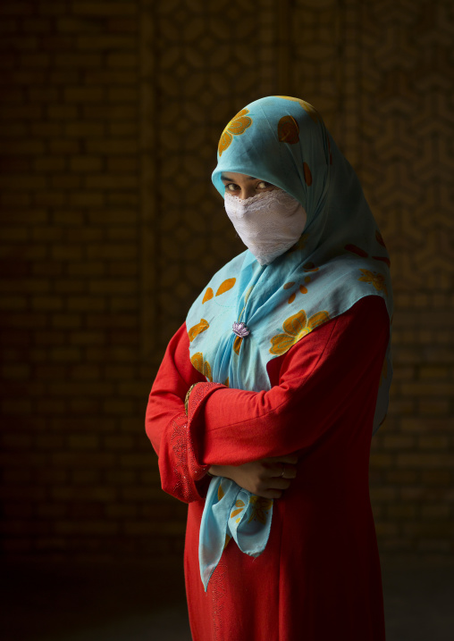 Young Uyghur Woman, Keriya, Xinjiang Uyghur Autonomous Region, China