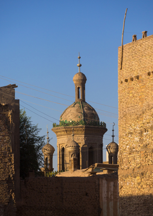 Mosque, Old Town Of Kashgar, Xinjiang Uyghur Autonomous Region, China