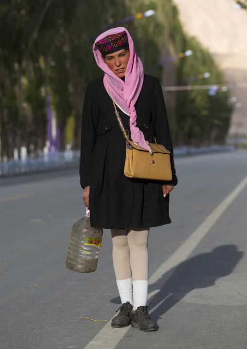 Tajik Woman, Xinjiang Uyghur Autonomous Region, China