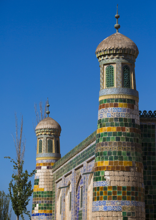 Abakh Hoja Tomb, Burial Place Of Muhatum Ajam, Kashgar, Xinjiang Uyghur Autonomous Region, China