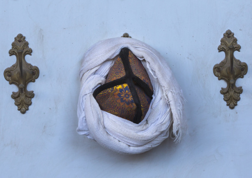 Mollah Hat In A Mosque In The Old Town Of Kashgar, Xinjiang Uyghur Autonomous Region, China