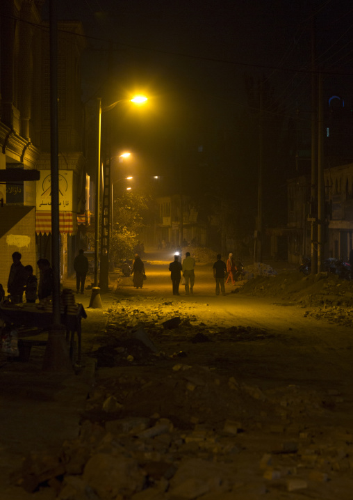 Old Town Of Kashgar at night, Xinjiang Uyghur Autonomous Region, China