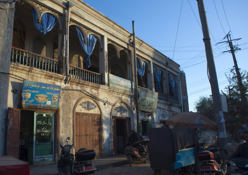 Ostangboyi Tea House, Kashgar, Xinjiang Uyghur Autonomous Region, China