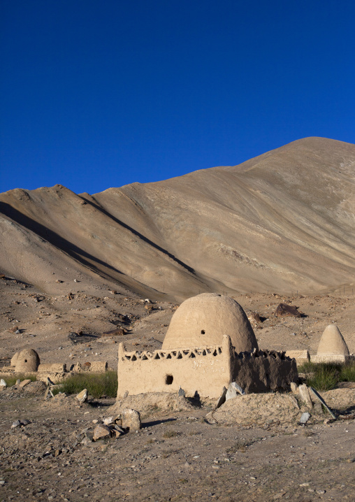 Kyrgyz Tombs Near Karakul Lake, Xinjiang Uyghur Autonomous Region, China