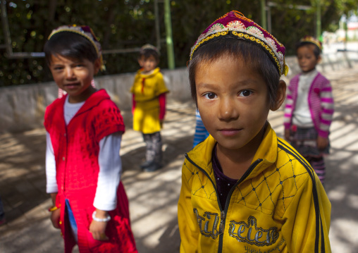 Uyghur Schoolkids, Xinjiang Uyghur Autonomous Region, China