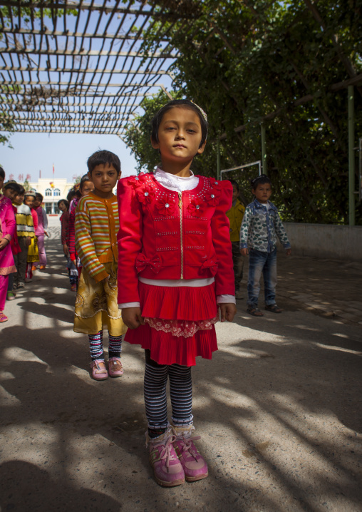 Uyghur Schoolkids, Xinjiang Uyghur Autonomous Region, China