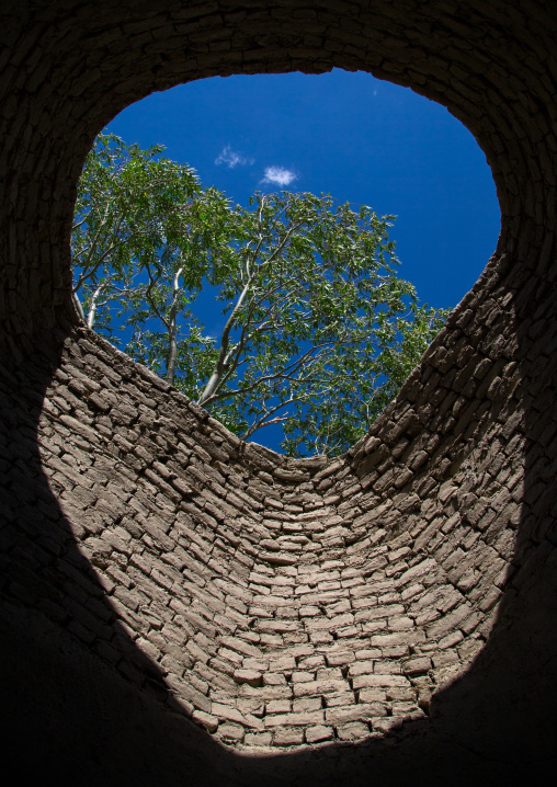 Roof of an old muslim shrine, Badakhshan province, Khandood, Afghanistan