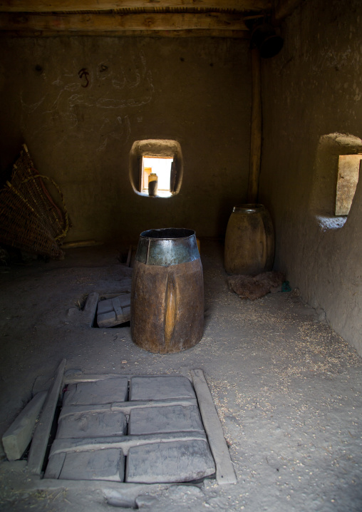 Granery in a pamiri house, Badakhshan province, Zebak, Afghanistan