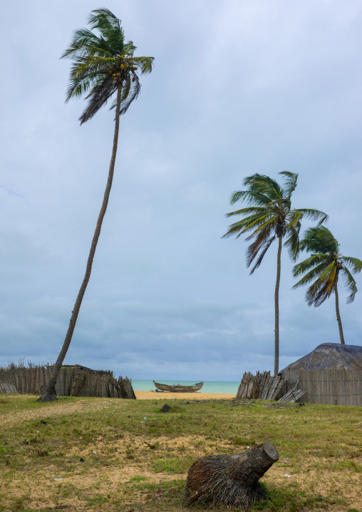 Benin, West Africa, Ouidah, ouidah cotonou road on the slave coast