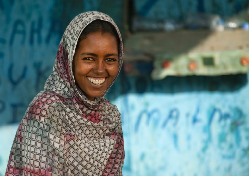 Young Muslim Woman, Tadjourah, Djibouti