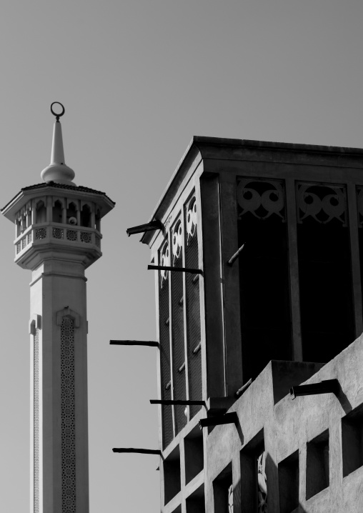 Wind Towers In Bastakiya Quarter, Dubai