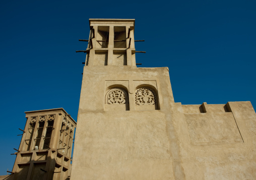 Wind Towers In Bastakiya Quarter, Dubai