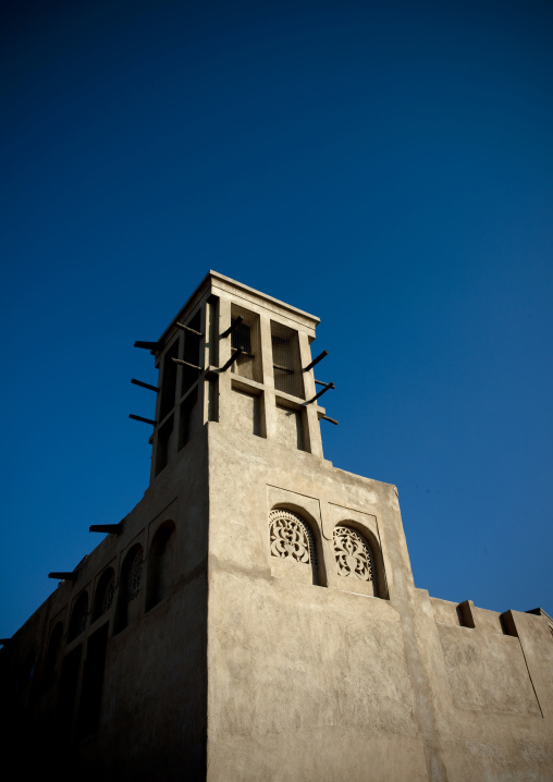 Wind Towers In Bastakiya Quarter, Dubai