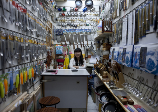 Chinese Seller In Souk In Dubai