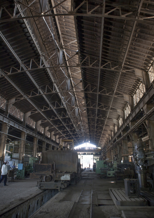 Inside The Dire Dawa Train Station Workshop, Ethiopia