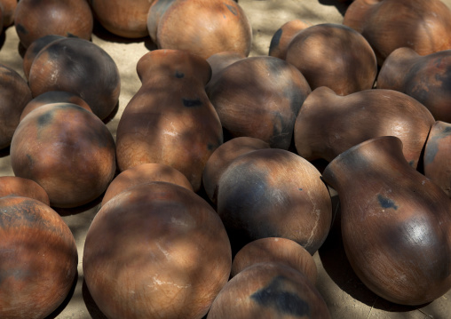 Pieces Of Pottery In Metehara Market, Ethiopia