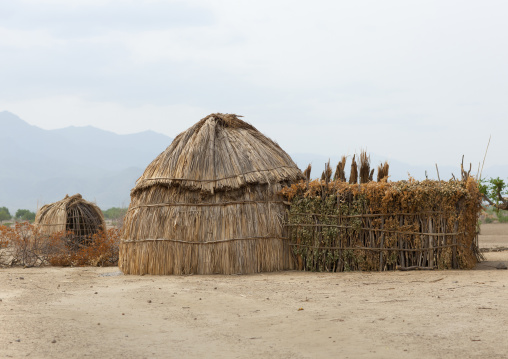 Arbore Tribe Thatch Hut, Omo Valley, Ethiopia