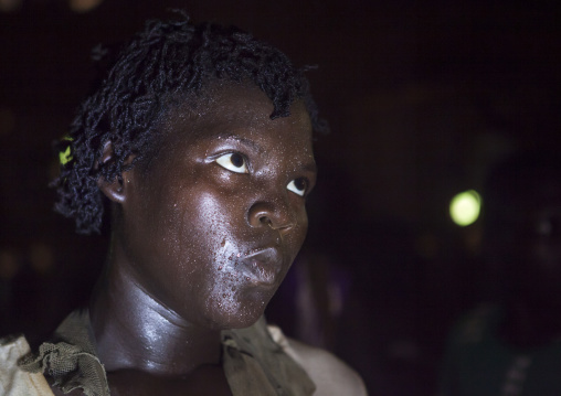 Majang Tribe Celebrating A Catholic Sunday Church Service, Kobown, Ethiopia