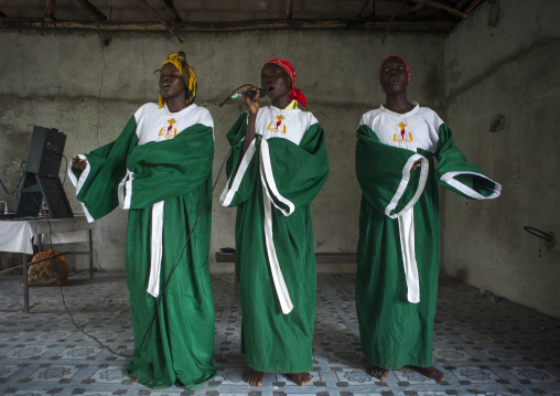 Catholic Sunday Church Service, Gambela, Ethiopia