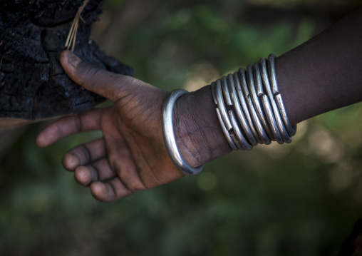 Topossa Woman, With Traditional Clothes, Omo Valley, Kangate, Ethiopia