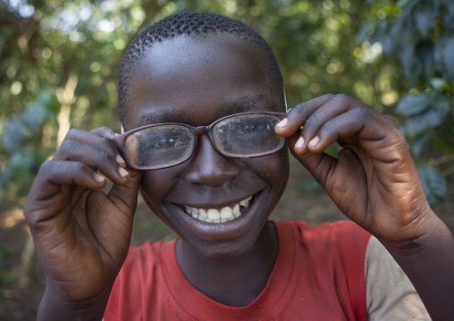 Majang Tribe Boy Portrait, Majangir, Ethiopia