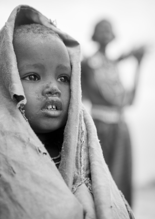 Erbore Tribe Girl, Weito, Omo Valley, Ethiopia