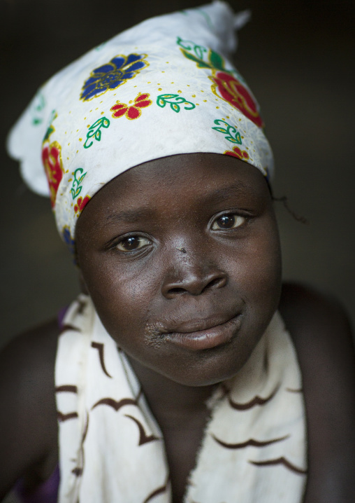 Nuer Tribe Woman, Gambela, Ethiopia