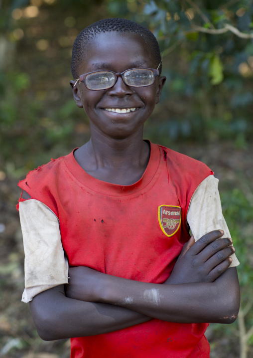 Majang Tribe Boy Portrait, Majangir, Ethiopia