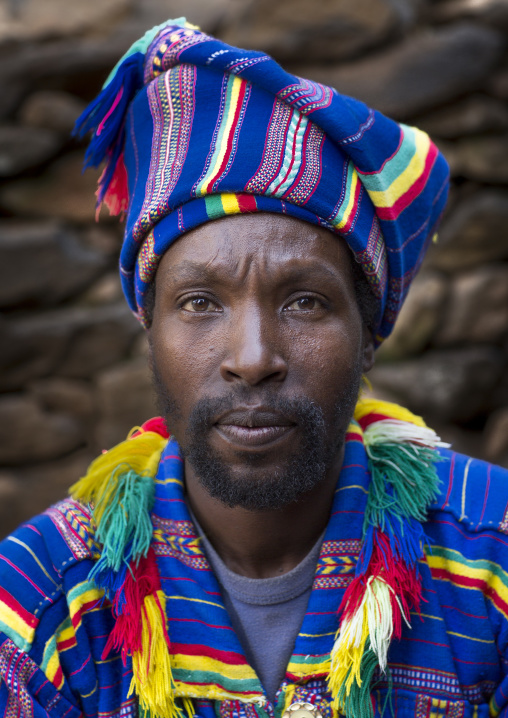 Poqla Kalla Gezahegn Woldedawit Konso King, Konso, Ethiopia