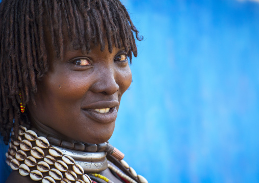 Hamer Tribe Woman, Dimeka, Omo Valley, Ethiopia