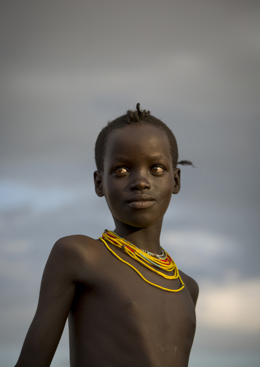 Bashada Tribe Girl, Dimeka, Omo Valley, Ethiopia