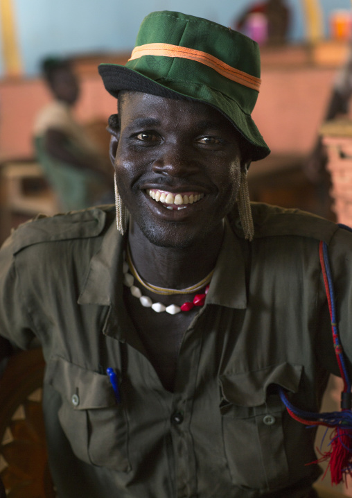 Nyangatom Tribe Soldier, Omo Valley, Kangate, Ethiopia