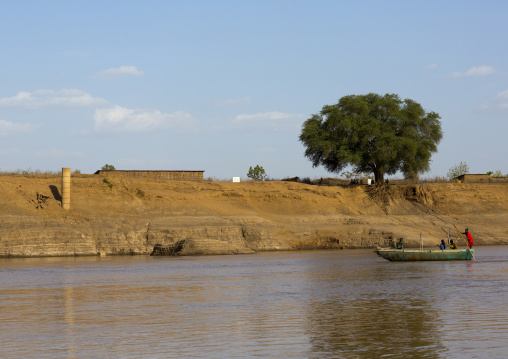 Omo River Banks, Kangate, Omo Valley, Ethiopia