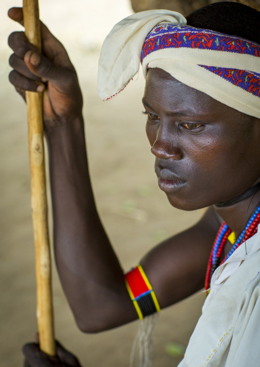 Erbore Tribe Man, Erbore, Omo Valley, Ethiopia