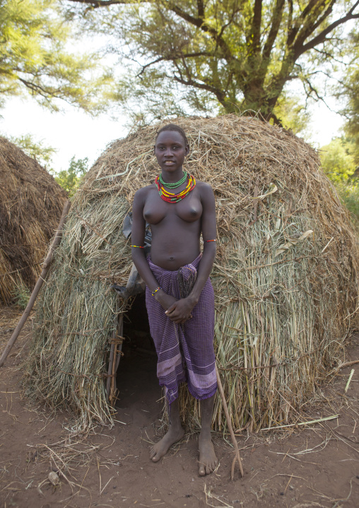 Miss Niowe Bodko, Dassanech Tribe, Omo Valley, Omorate, Ethiopia