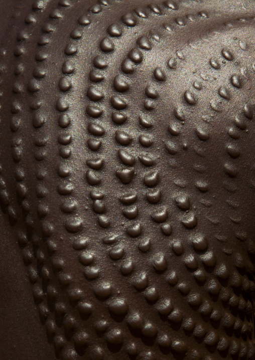 Topossa Man With Scarifications On His Body, Kangate, Omo Valley, Ethiopia