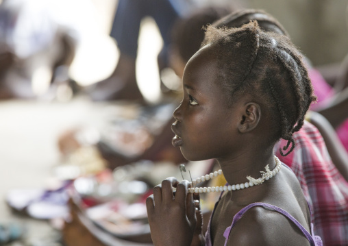 Catholic Sunday Church Service, Gambela, Ethiopia