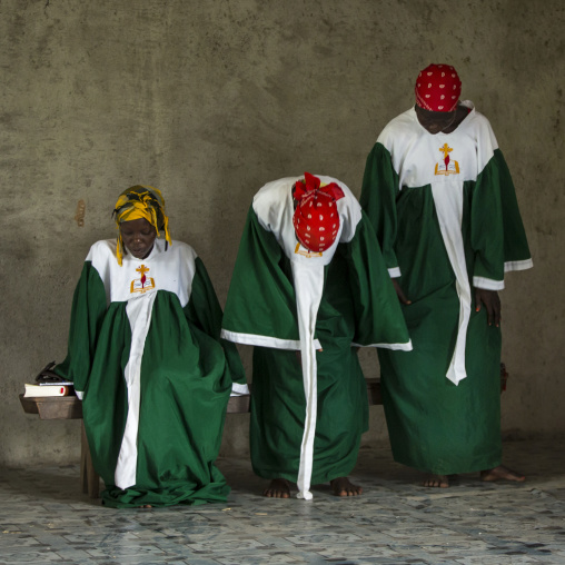 Catholic Sunday Church Service, Gambela, Ethiopia