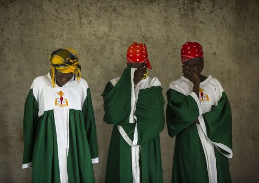 Catholic Sunday Church Service, Gambela, Ethiopia