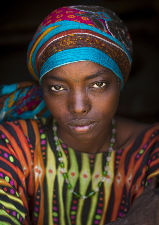 Mrs Madina, Afar Tribe Woman, Assayta, Ethiopia