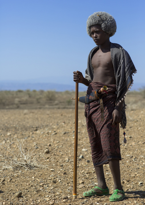 Mr Awol Mohammed, Afar Tribe Man, Mille, Ethiopia